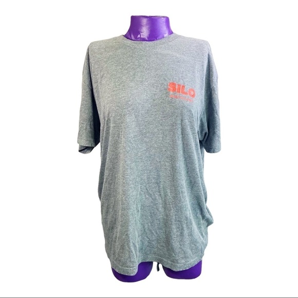 Silo distillery Born in a Barn grey red tshirt - Picture 1 of 10